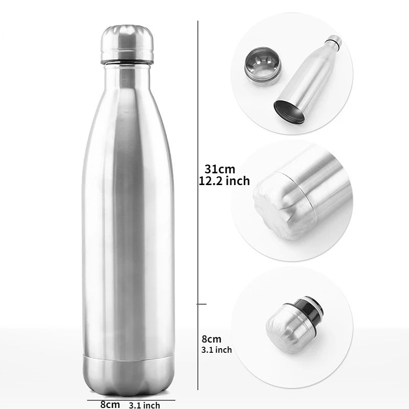 Secret Hidden Compartment Water Bottle - 750 ML