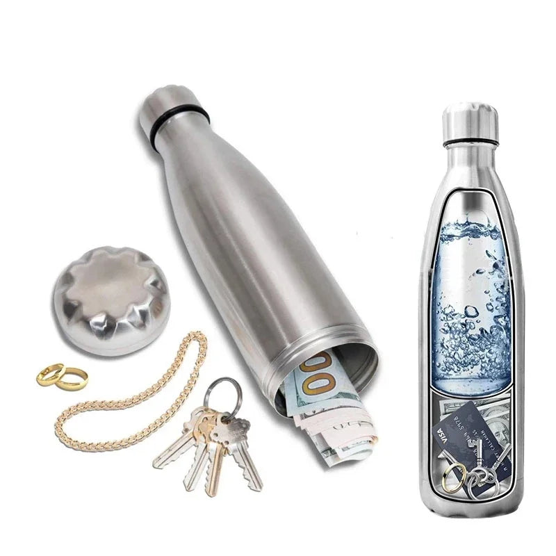 Secret Hidden Compartment Water Bottle - 750 ML
