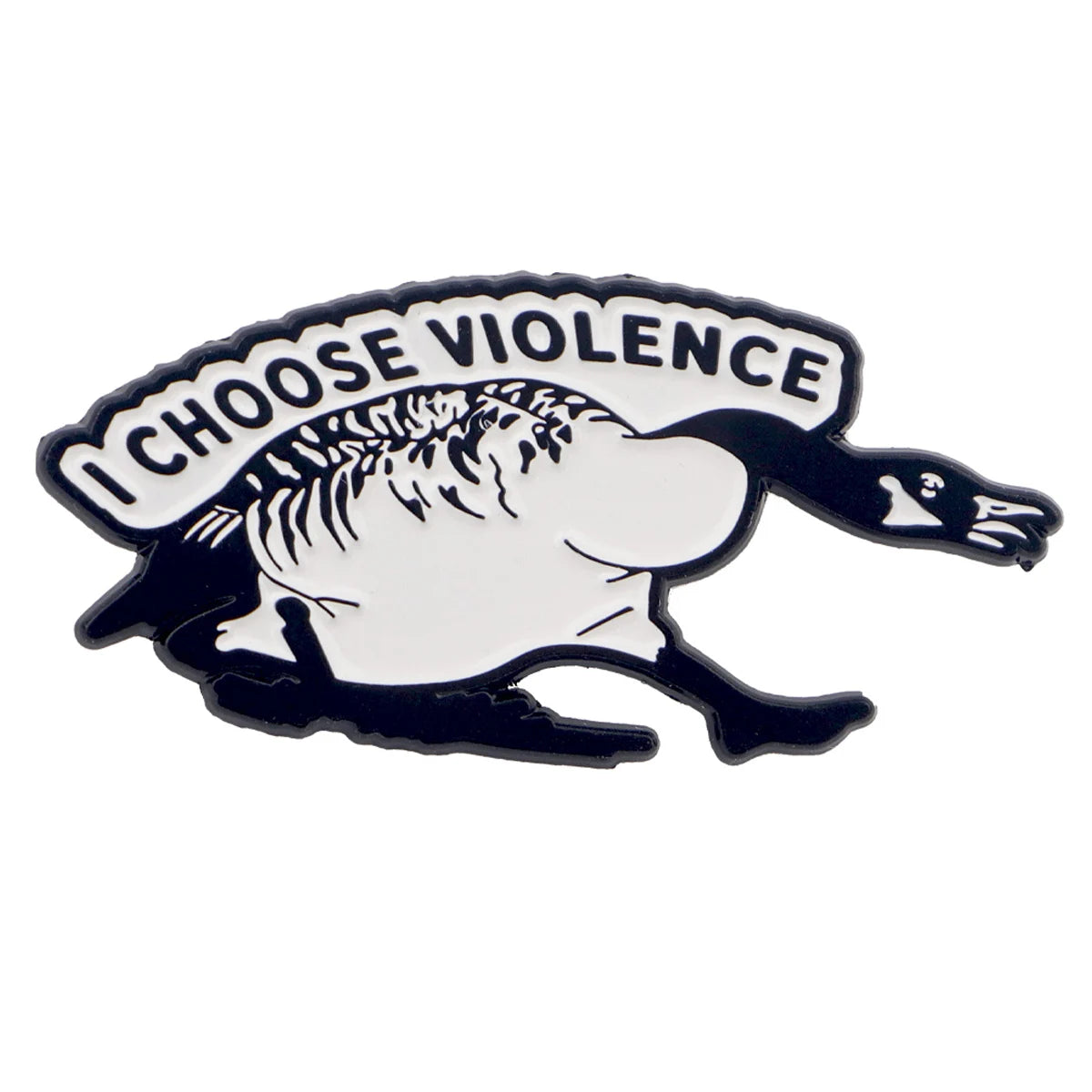 Funny Goose Enamel Pin Collection. Perfect gift for someone with sense of humor or yourself.