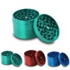 High Quality 4-layer Aluminum Herb Grinder with Stainless Steel Pollen Screen