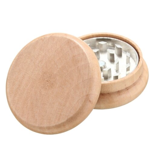 2 Layers Wooden Herb Grinder
