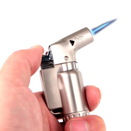 Compact Windproof Butane Torch Lighter
