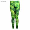 Tie Dye Marijuana Leaf Leggings – One size