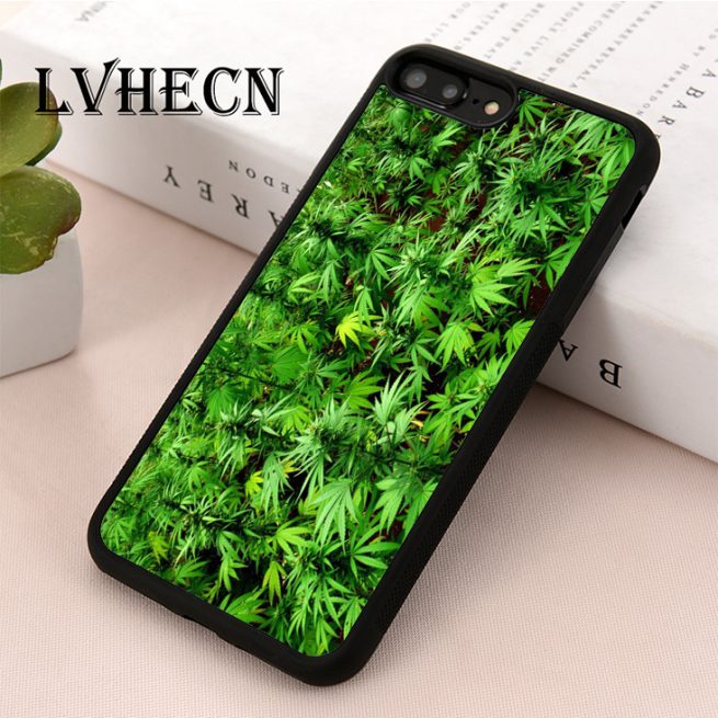 Cannabis Leaf Phone Case For iPhone