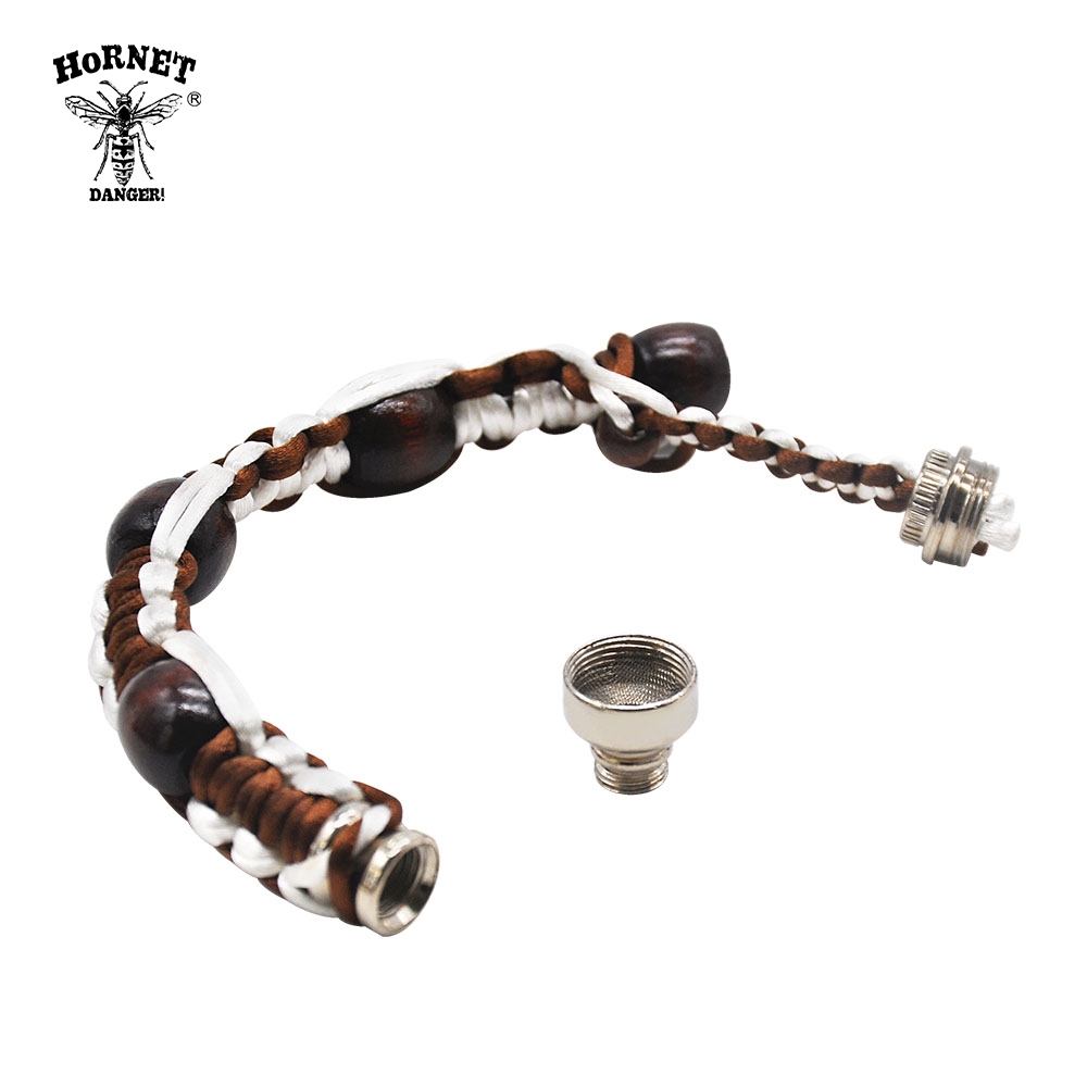 Jamaican Rasta Beaded Bracelet Pipe - weed-jewelry, weed-bracelets, smoking, weed-pipes