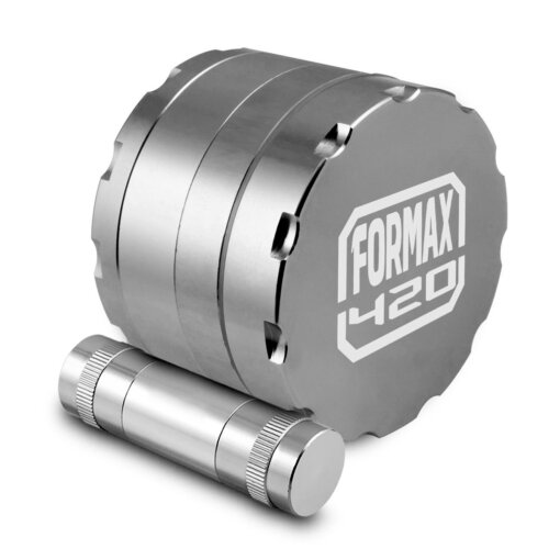 Formax420 62mm 4 Layer Aluminium Grinder with Pollen Presser