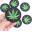 Marijuana Leaf Embroidery Iron On Patches 15