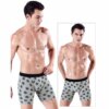 Men's Pot Leaf Cotton  Boxer Brief Shorts 5