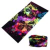 3D Weed Leaves Seamless Bandanna Neck Scarf 5