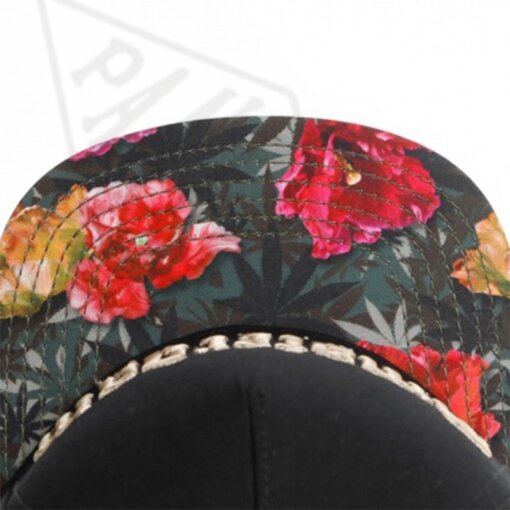 Amsternam Fuckin’ City Flower Snapback Hat