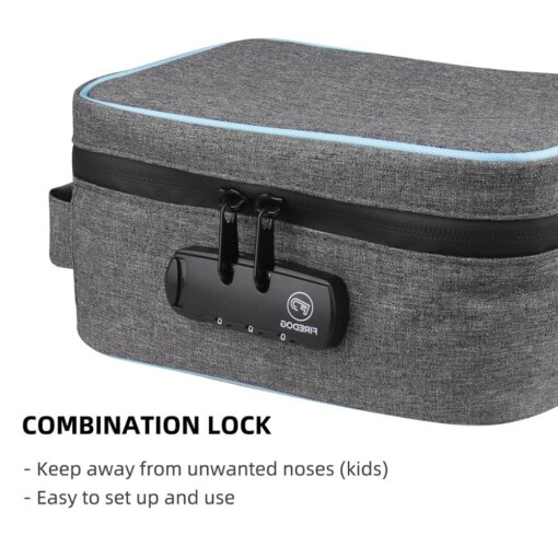 Large Smell Proof Case With Combination Lock