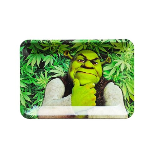 Shrek Marijuana Mini Weed Rolling Tray