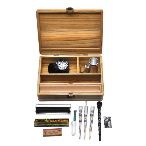 Complete Natural Wood Smoking Kit