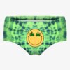 Weed Smiley Face Booty Shorts 2