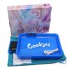Smoking Accessories Led Cookies Tray with Herbal Smoke Scale Tobacco Rolling Tray Handbag Cigarette Box Portable Gift 9