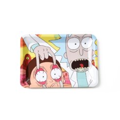 Wide Eyed Rick & Morty Mini Weed Rolling Tray