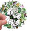50pcs Assorted Funny Weed Character Sticker Pack  4