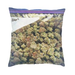 Dank Weed Zip Lock Bag Pillow Case 8