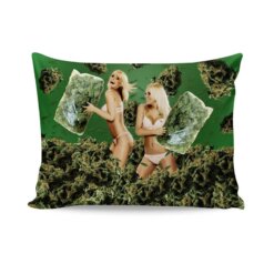 Stoner Chicks Weed Pillow Case