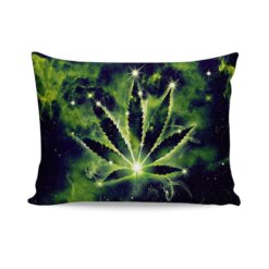 Constellation Weed Pillow Case 1