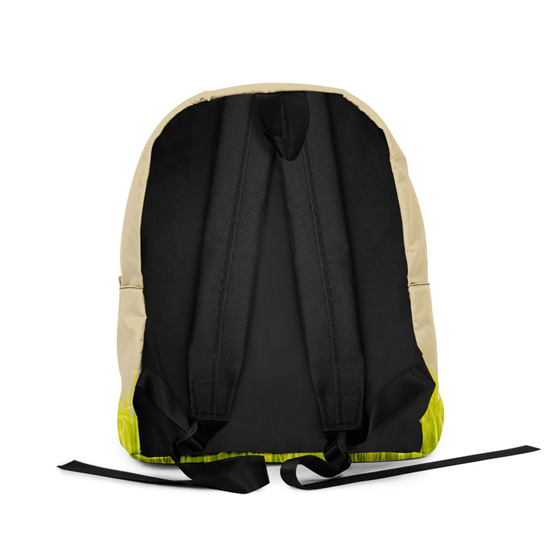 Black Raw Natural Hemp Rolling Papers Backpack - weed-backpacks-bags, weed-accessories, drawstring-bags