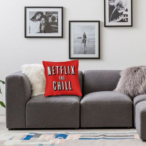 Netflix and Chill Pillow Case
