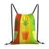 Marijuana Plant Drawstring Bag 2
