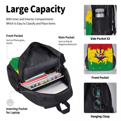 Rasta Backpack Set