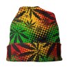 Rastafarian Indica Leaf Beanie 3