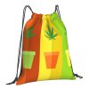Marijuana Plant Drawstring Bag 3