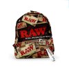 White Raw Natural Rolling Papers Backpack