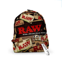 Raw Natural Rolling Papers Backpack