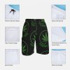 His Own God Grows Weed Swim Trunks 4