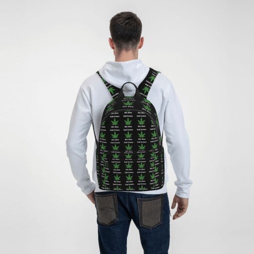 God Grows Weed Backpack