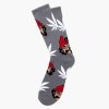 3D comedy cheech&chong portrait Weed calcetines funny socks leaf Stock Skateboard hiphop meias socks Men Women sox calcetines 2