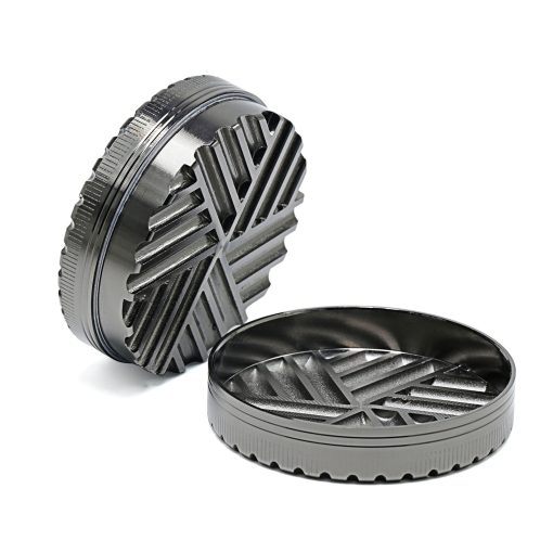 63mm Toothless Zinc Alloy Herb Grinder 1