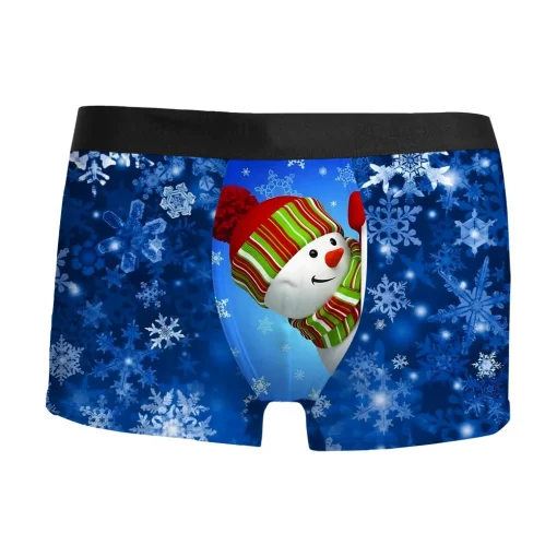 Men's Holiday Mid Rise Boxer Shorts 6