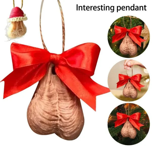 Funny Penis Male Christmas Tree Ornament 1
