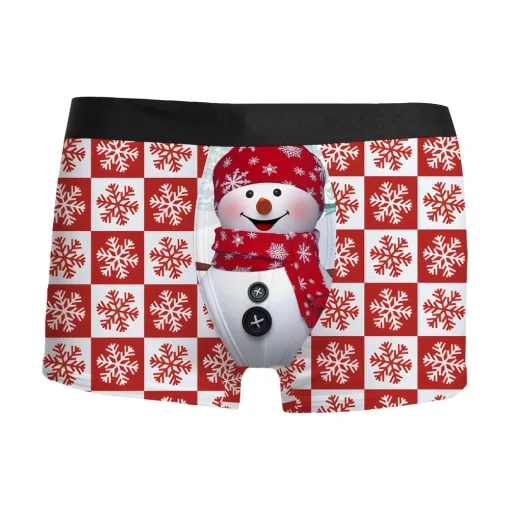 Men's Holiday Mid Rise Boxer Shorts 2