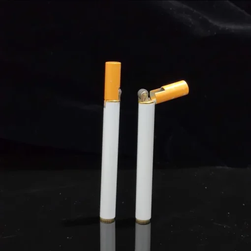 Classic Cigarette-Shaped Metal Lighter 5