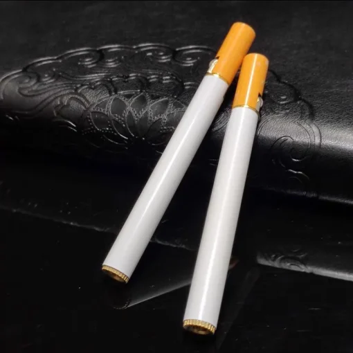 Classic Cigarette-Shaped Metal Lighter 3