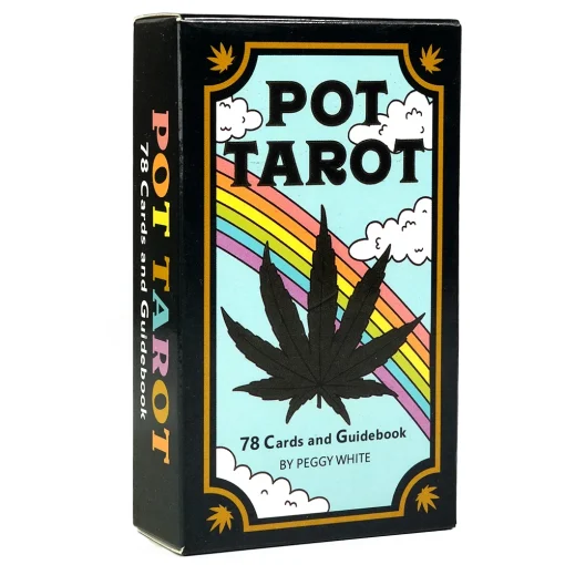 Weed Cannabis Pot Tarot Cards - 78 Pcs Travel Pocket Size Deck for Beginners 2