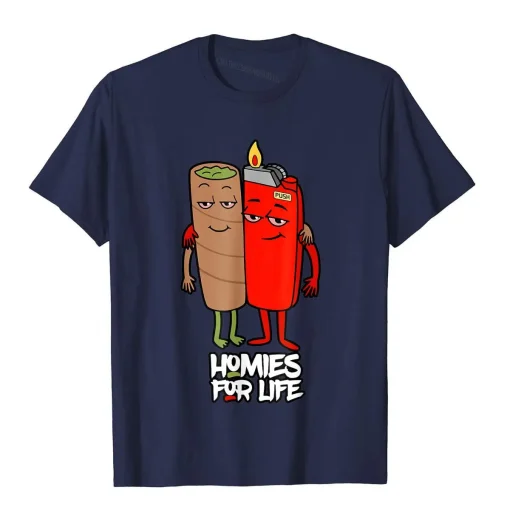 Homies For Life Weed T-Shirt 3