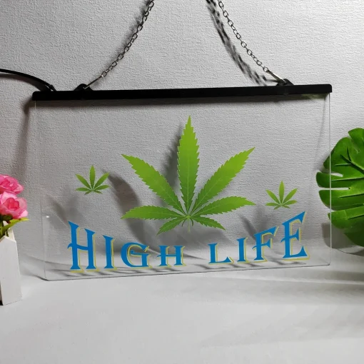 High Life Multicolor Luminous Sign 2